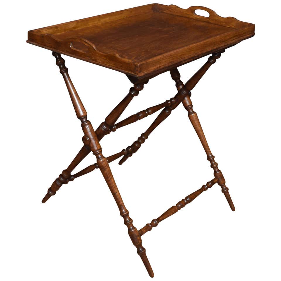 Oak Butlers Tray at 1stDibs