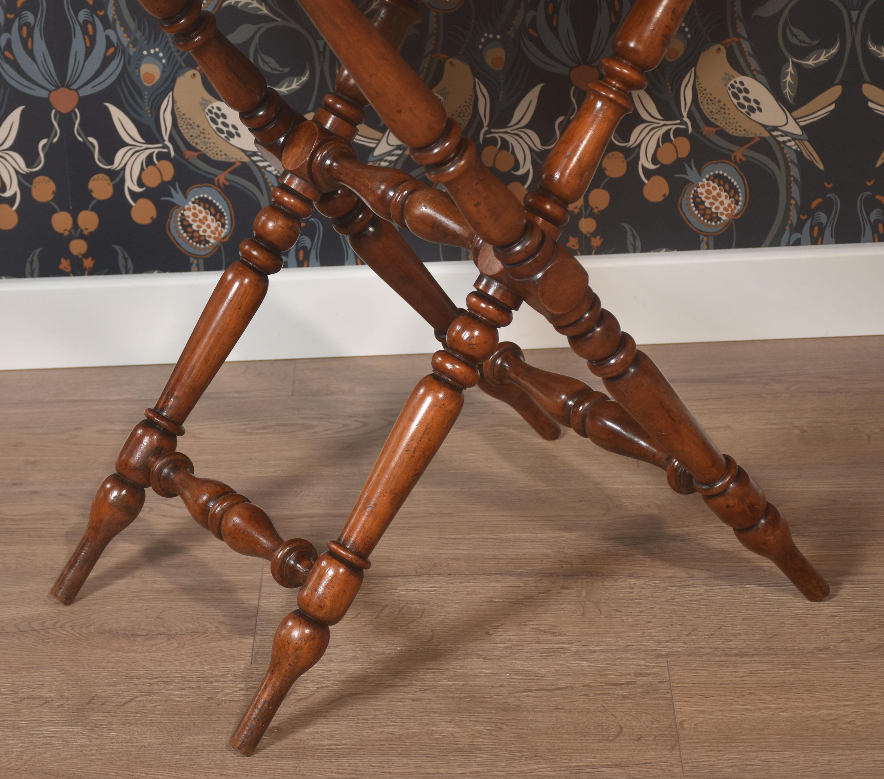 19th Century Oak butler’s tray on stand