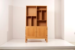 Børge Mogensen Oak Cabinet, Scandinavian Modern Design, Sweden, 1950s