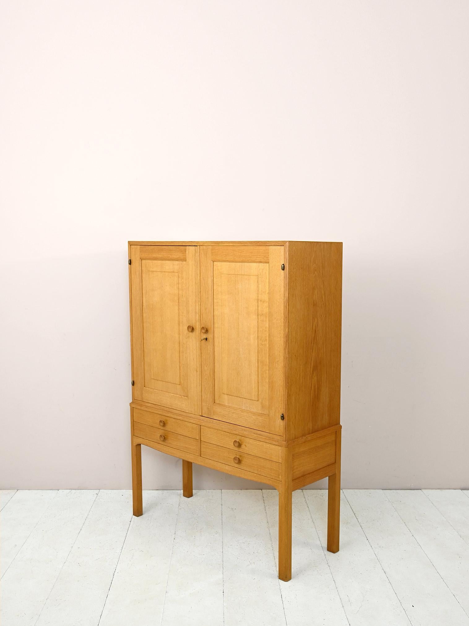 Mid-20th Century Oak Cabinet by Carl Malmsten