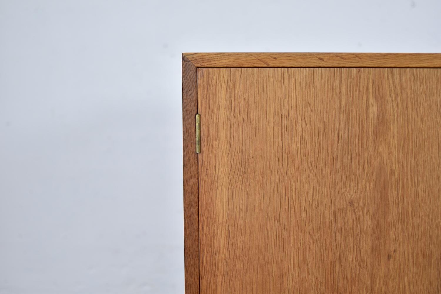 Mid-20th Century Oak Cabinet by Hans Wegner for Ry Møbler, Denmark, 1954