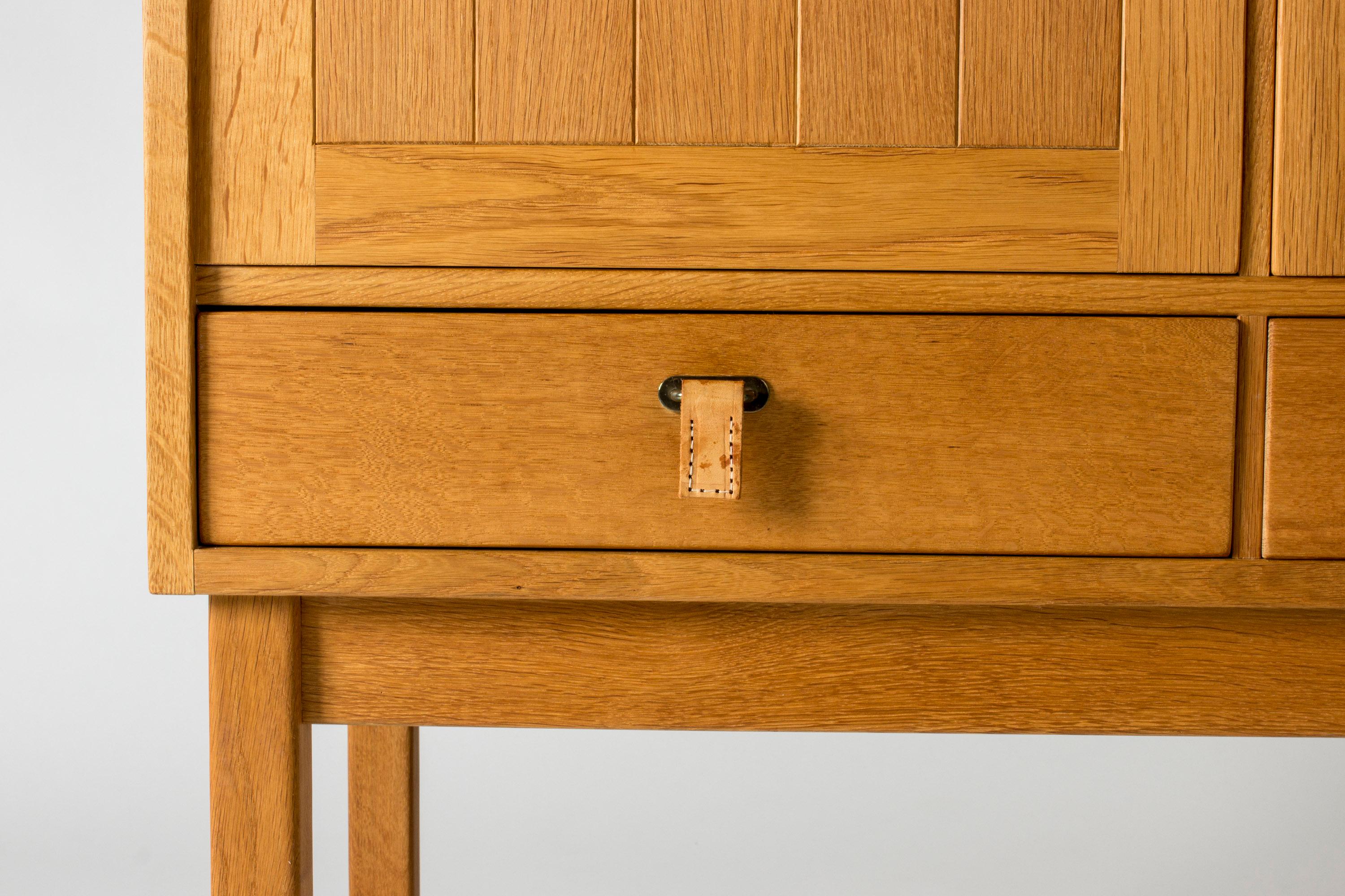 Oak Cabinet by Kurt Østervig, K. P. Møbler, Denmark, 1960s In Good Condition In Stockholm, SE