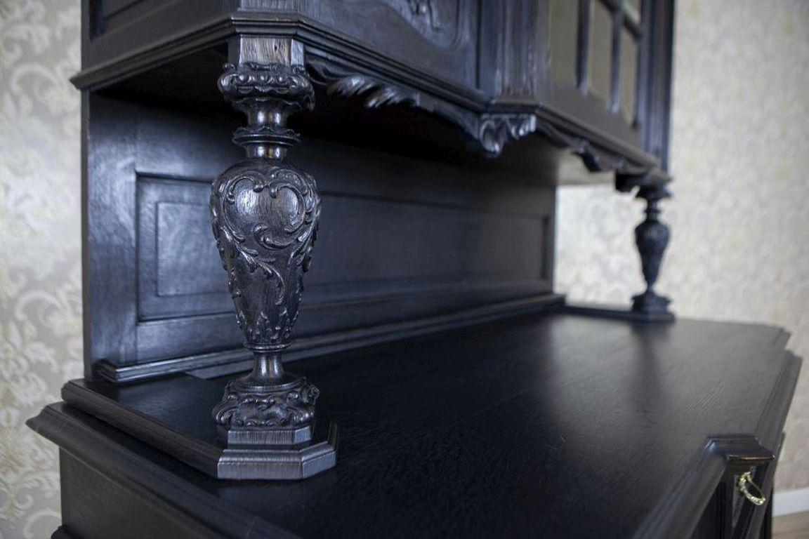 Armoire en Oak dans le style Rococo Revive du début du 20ème siècle en vente 3