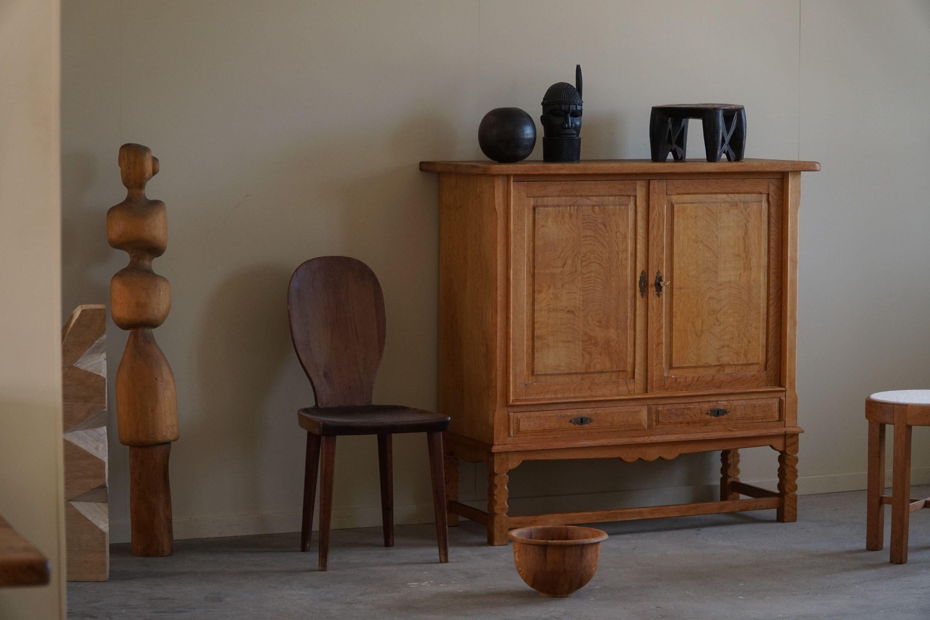 Oak Cabinet, Made by a Danish Cabinetmaker, 20th Mid Century, 1960s 1