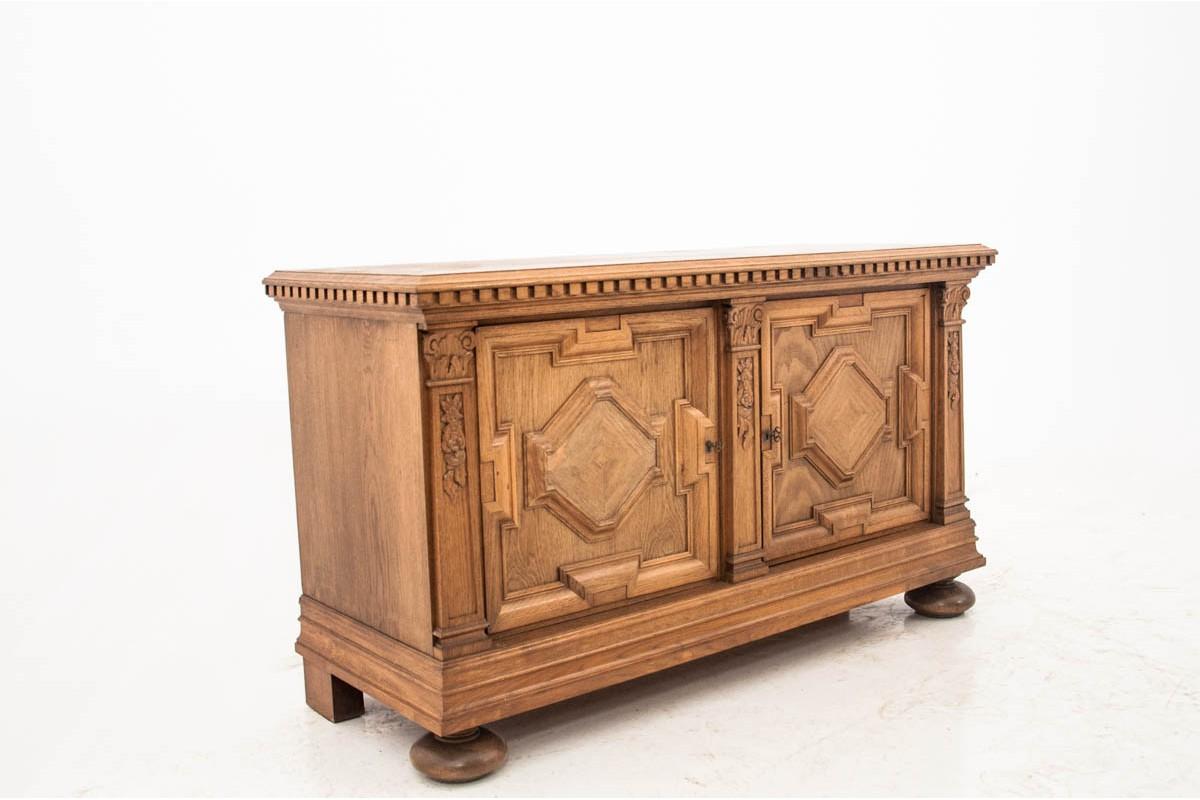 Early 20th Century Oak Cabinet, Northern Europe, circa 1920