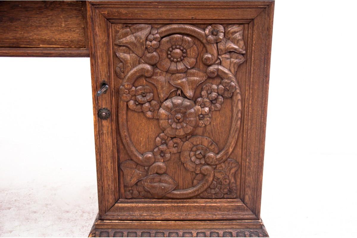 Oak cabinet set, Germany, early 20th century. For Sale 10