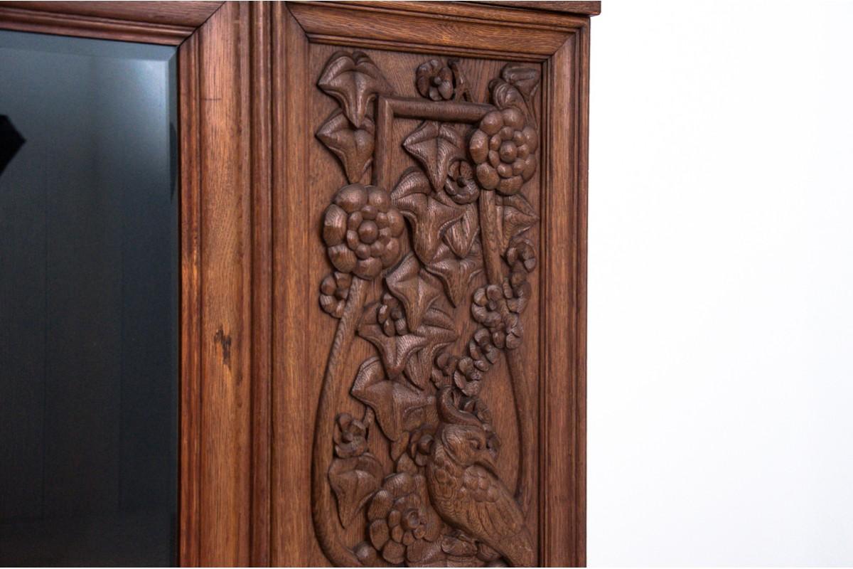 Oak cabinet set, Germany, early 20th century. For Sale 1