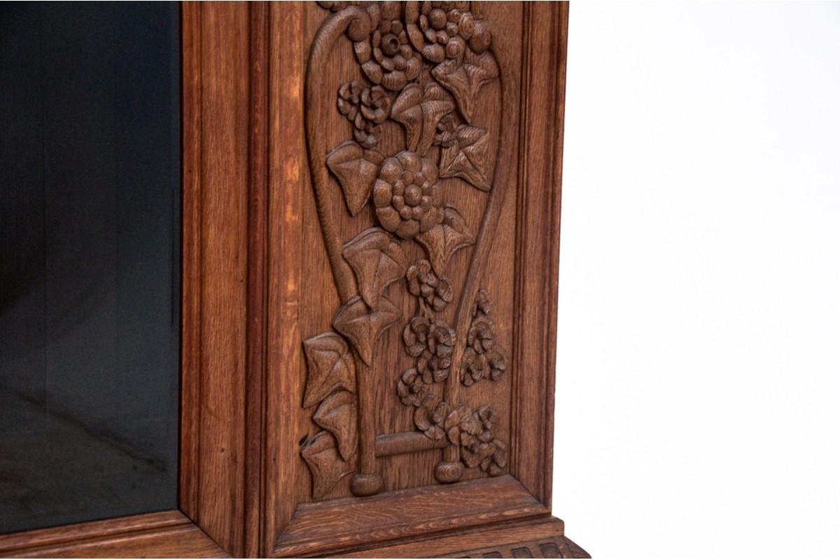 Oak cabinet set, Germany, early 20th century. For Sale 3