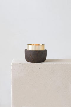 Oak Candle Holder by Evelina Kudabaite Studio