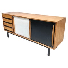 Oak Cansado Sideboard with Drawers by Charlotte Perriand for Steph Simon