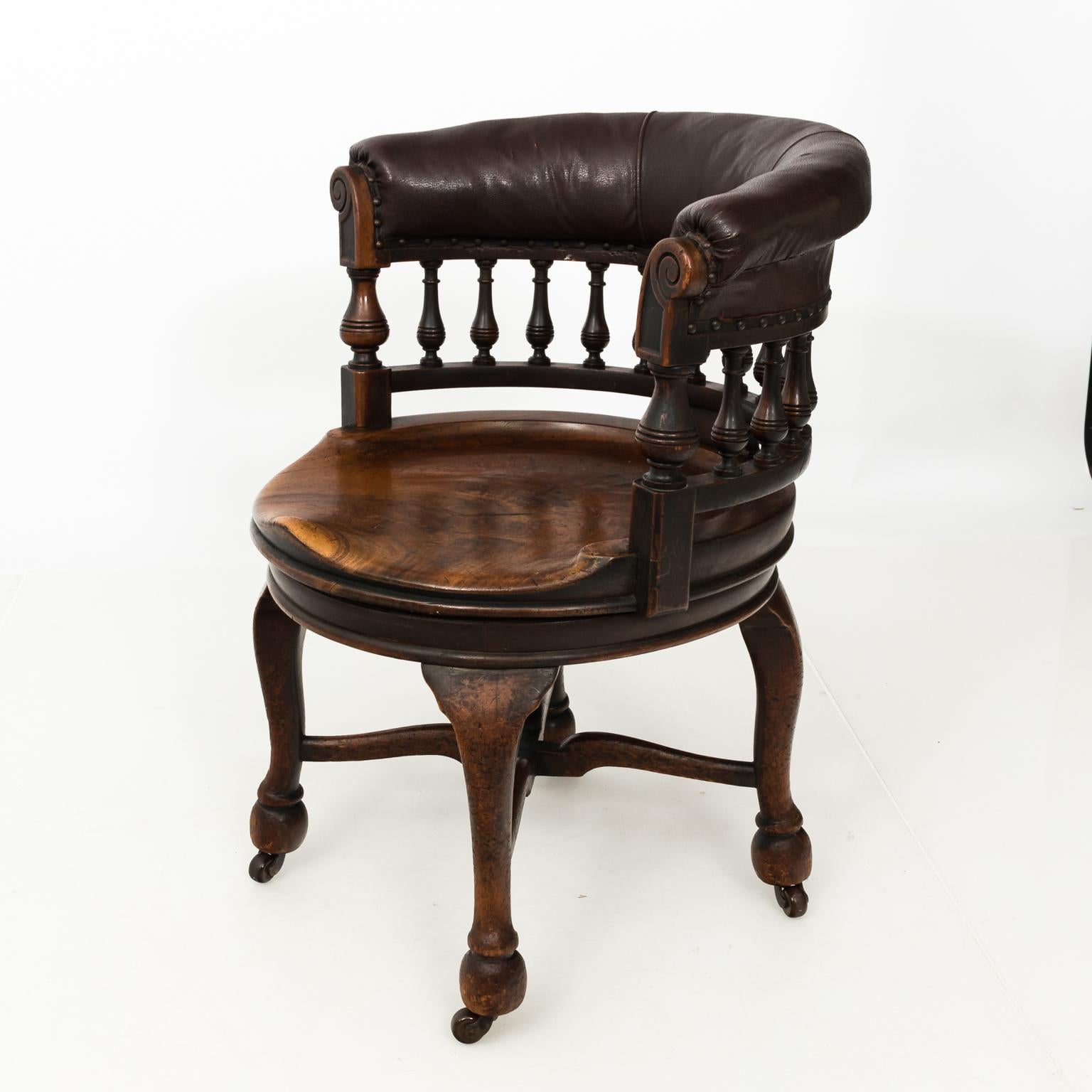 20th Century Oak Captain's Chair