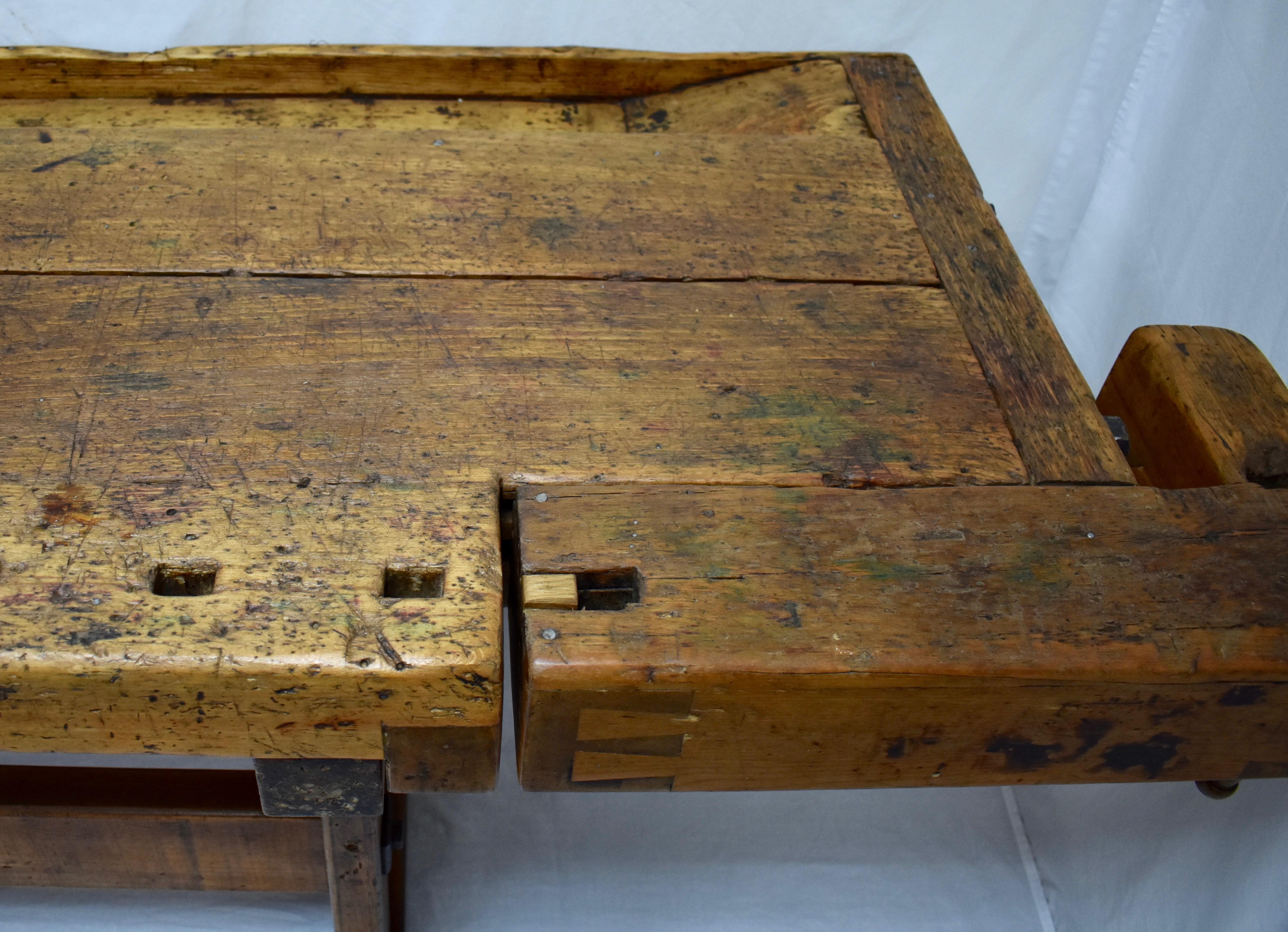 Oak Carpenter's and Joiner's Work Bench 5