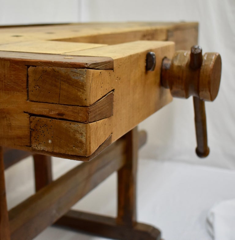 Oak Carpenter's and Joiner's Work Bench For Sale at 1stdibs