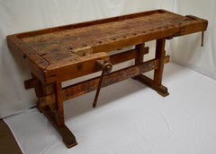 Oak Carpenter's and Joiner's Work Bench