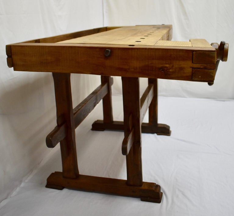 Oak Carpenter's and Joiner's Work Bench For Sale at 1stdibs