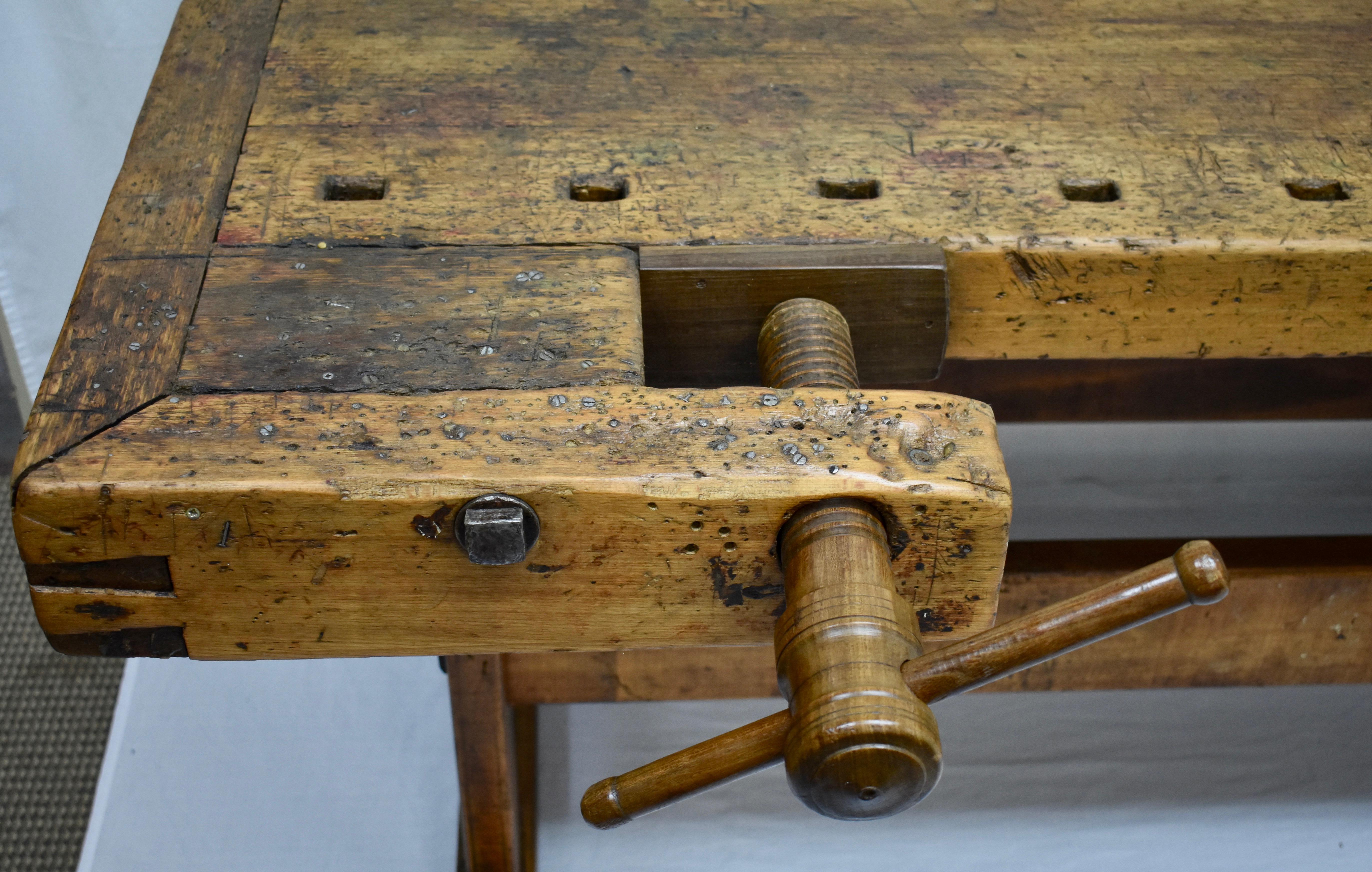Oak Carpenter's and Joiner's Work Bench 2