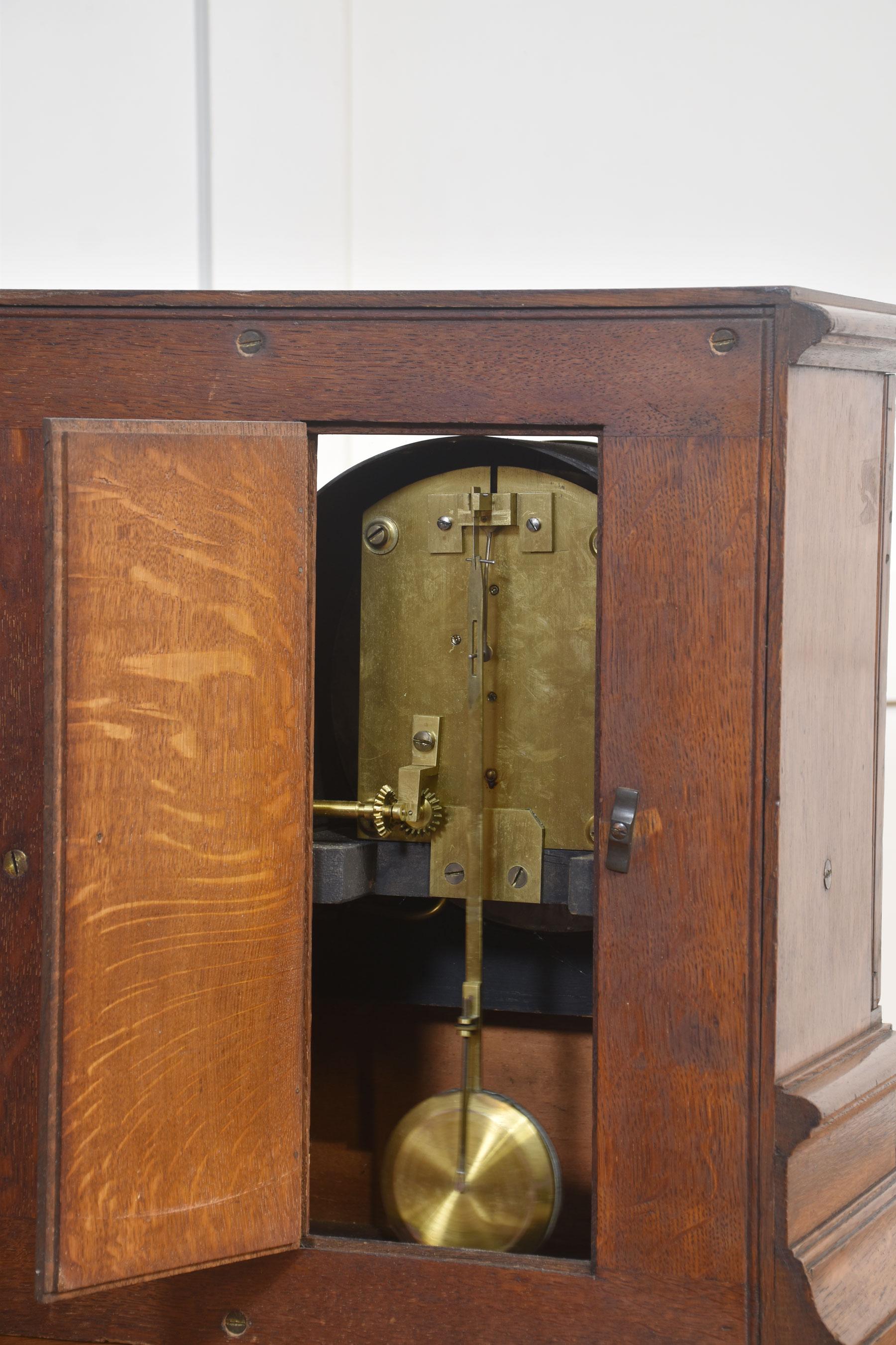 Oak cased weather station For Sale 5