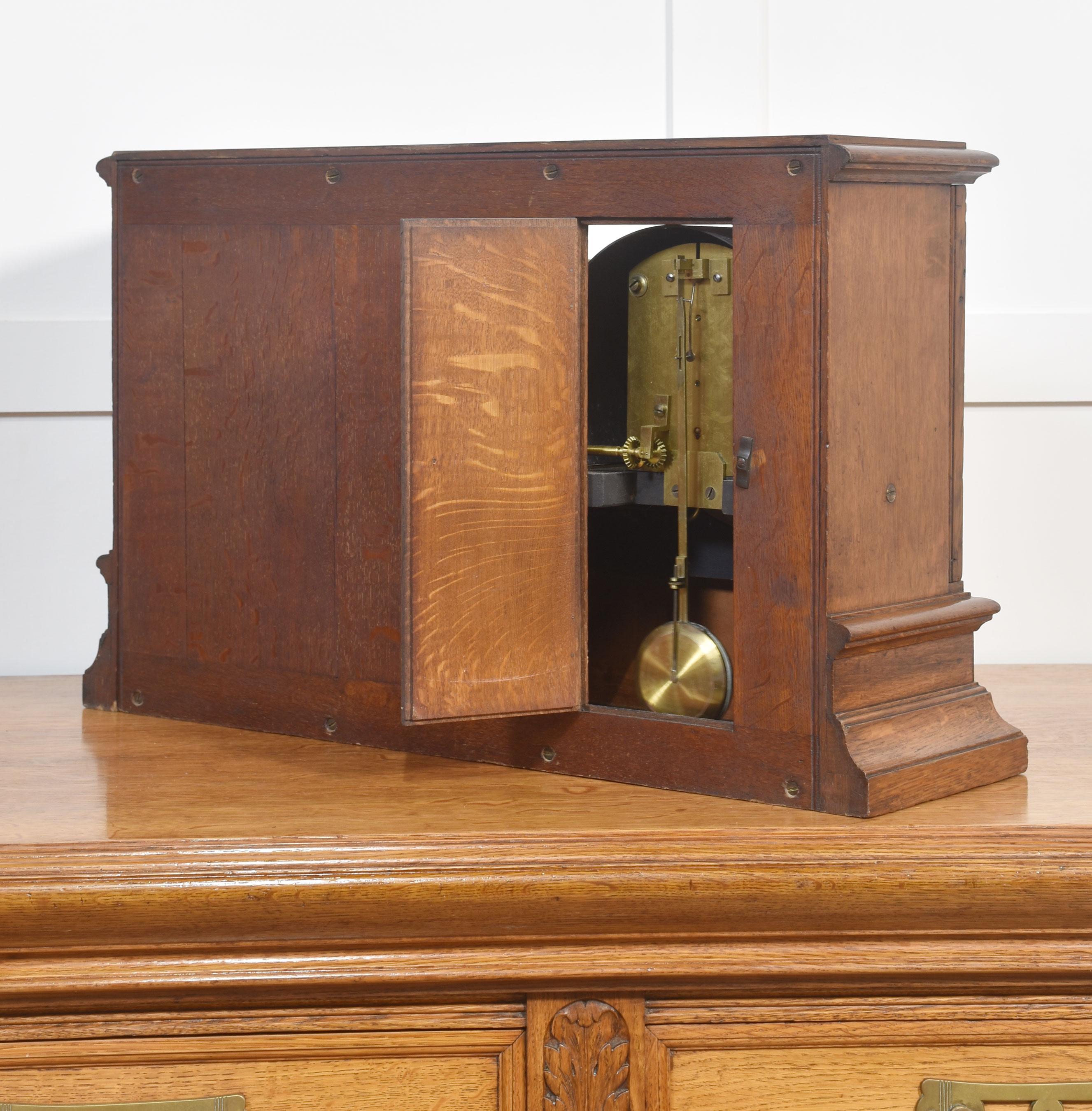 Oak cased weather station For Sale 6