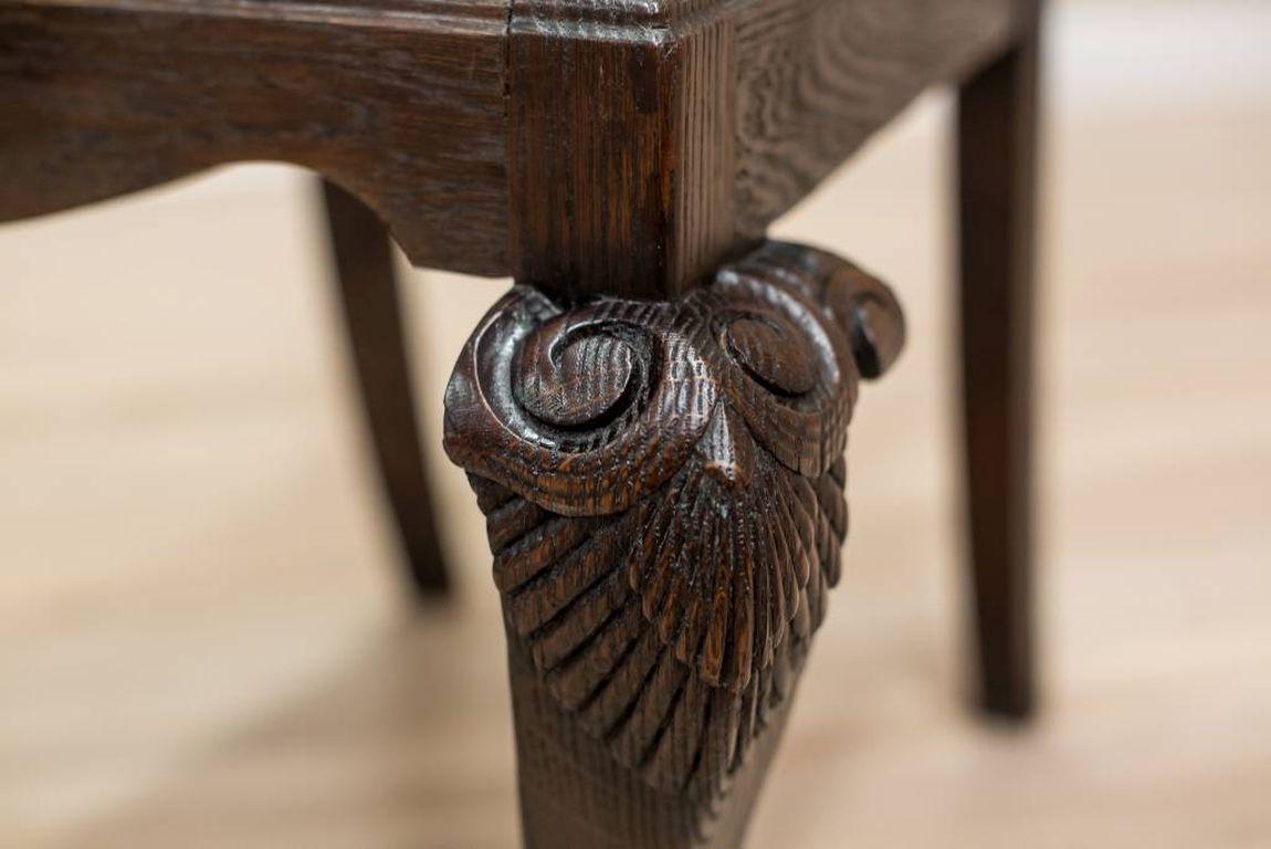 Oak Chair from the Early 20th Century 1