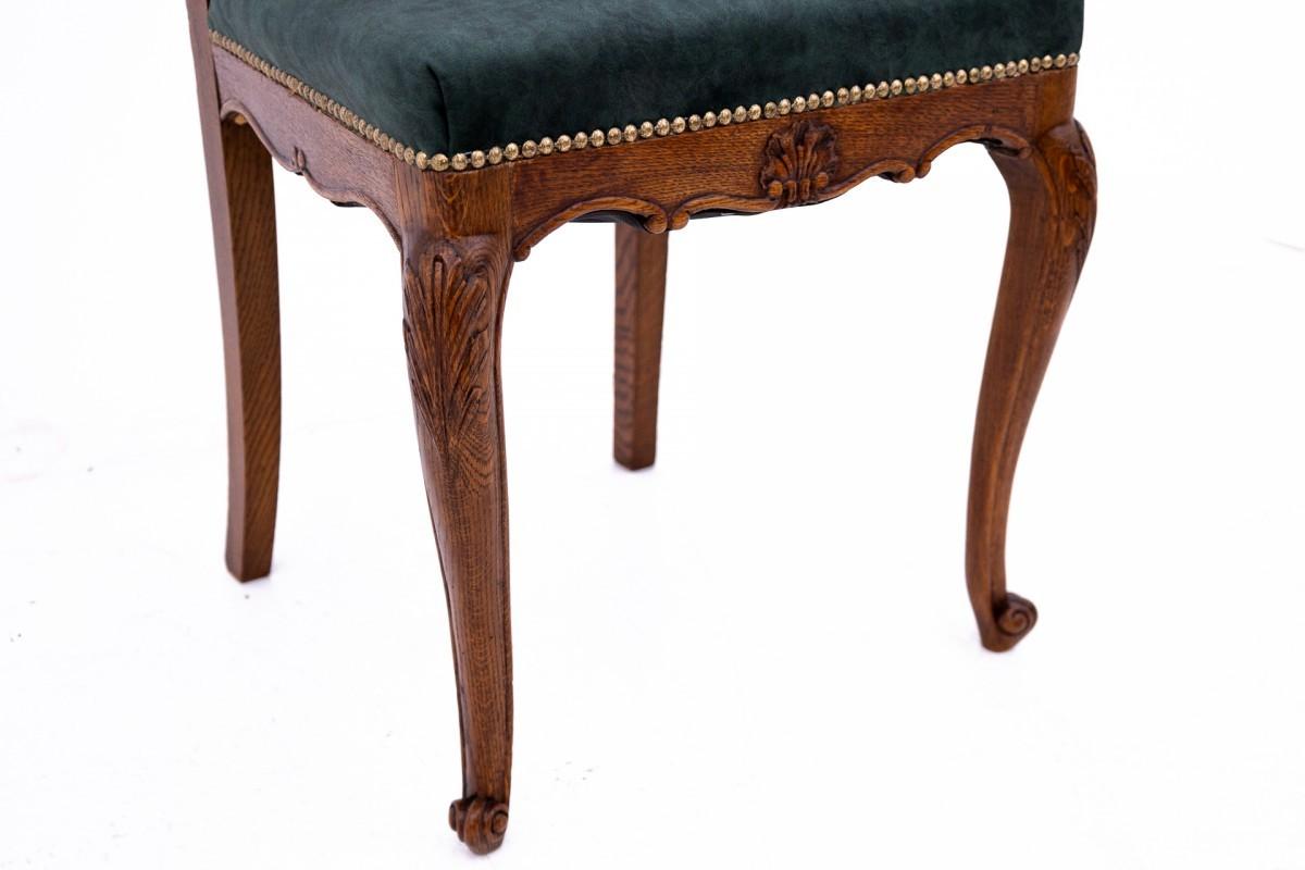 Noyer Chaise en Oak de la fin du XIXe siècle, Europe occidentale. en vente