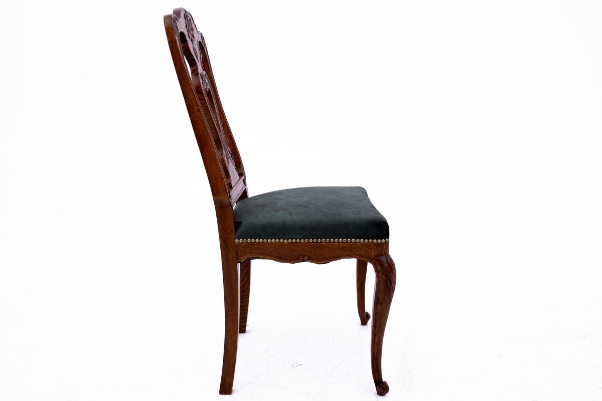 Chaise en Oak de la fin du XIXe siècle, Europe occidentale. en vente 1