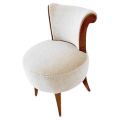 Oak Italian Chair, France 1930s