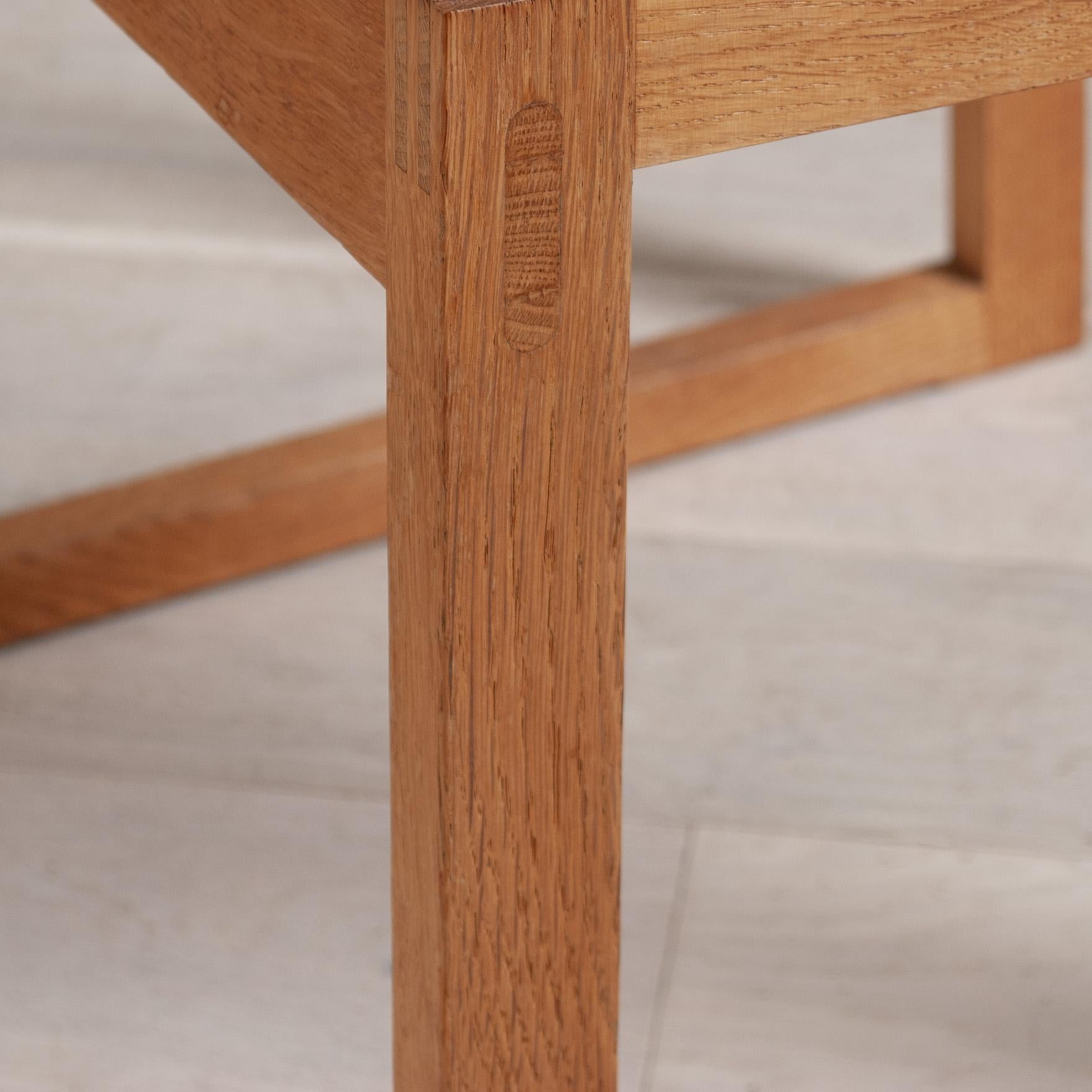 Sedie moderniste in Oak, Kai Lyngfeldt Larsen, Coppia in vendita 3