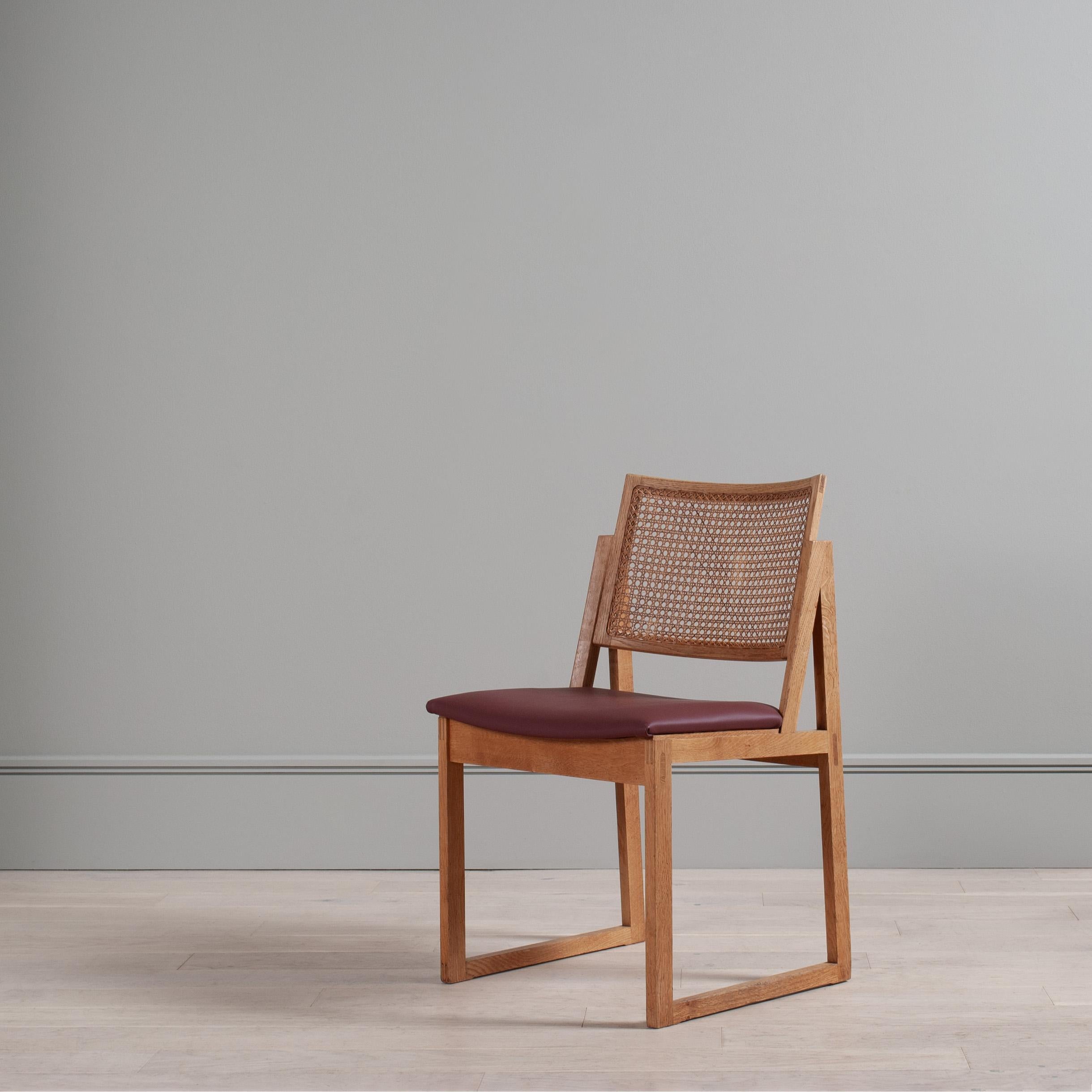 Sedie moderniste in Oak, Kai Lyngfeldt Larsen, Coppia In condizioni buone in vendita a London, GB