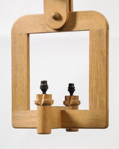 EICHE Kronleuchter von Guillerme and Chambron, Frankreich, um 1960