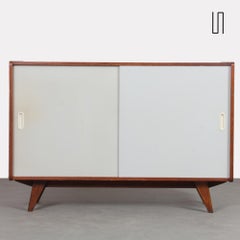 Oak chest, model U-452 by Jiri Jiroutek, 1960s