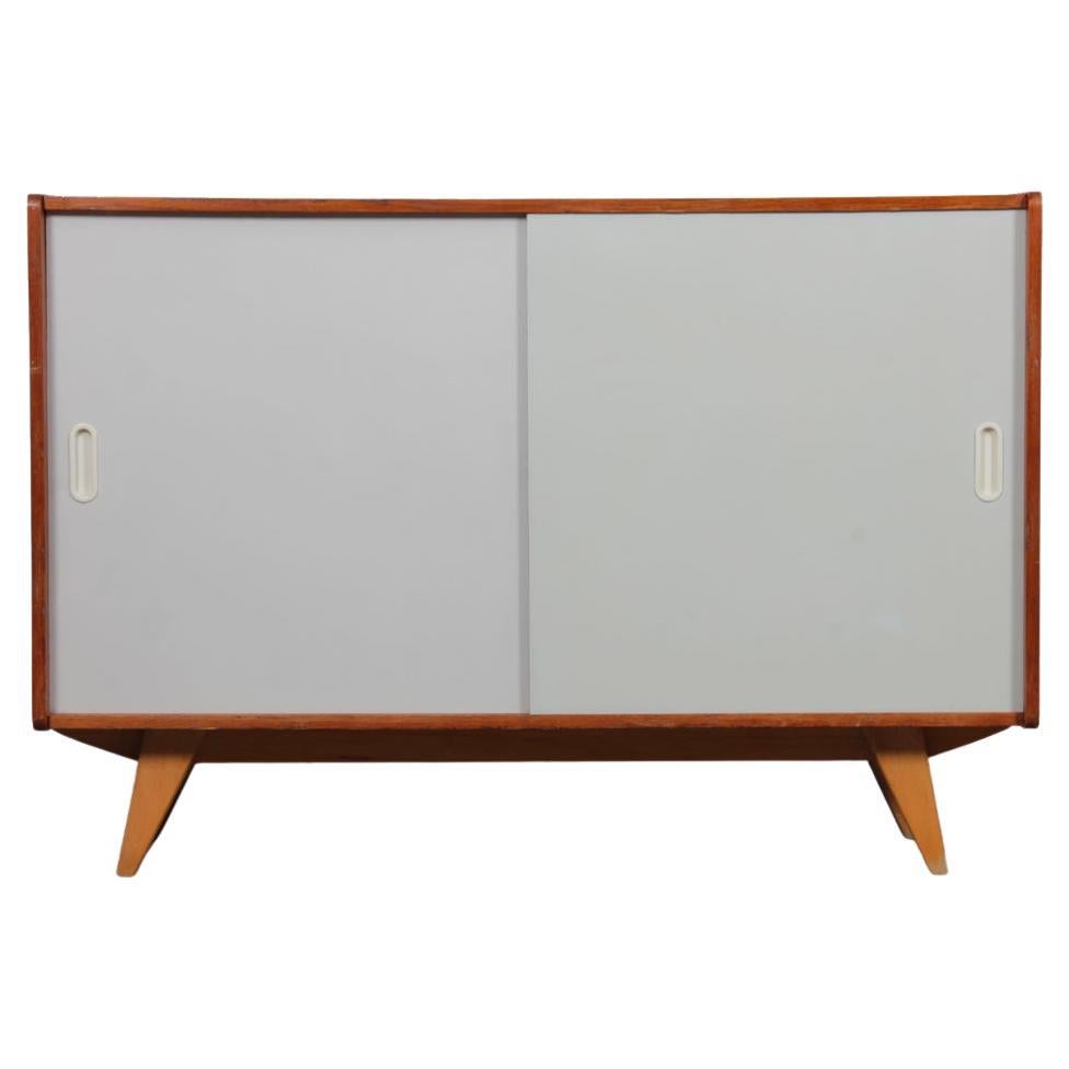 Cassapanca in Oak, modello U-452 di Jiri Jiroutek, anni '60