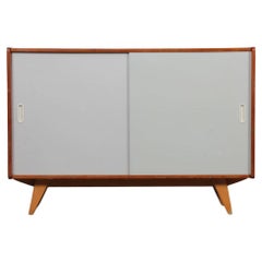 Cassapanca in Oak, modello U-452 di Jiri Jiroutek, anni '60