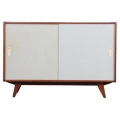 Cassapanca in Oak, modello U-452 di Jiri Jiroutek, anni '60