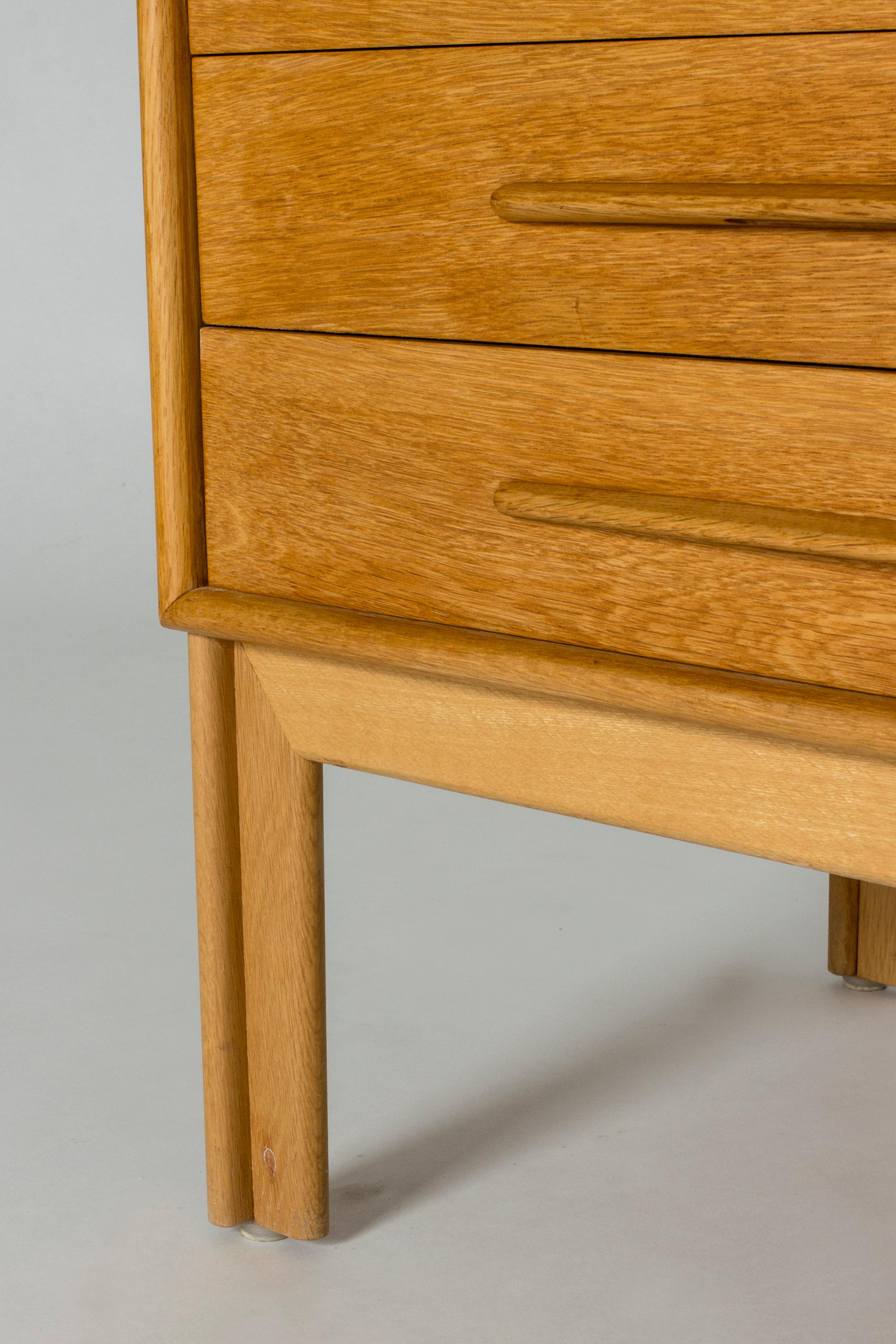 Oak Chest of Drawers by Alf Svensson 1