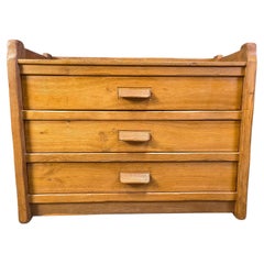 Oak chest of drawers by Depuydt Meubelen, Belgium, 1980s