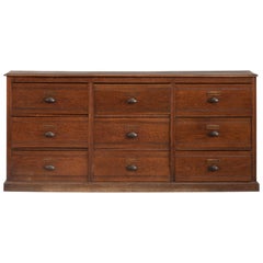 Oak Chest of Drawers, circa 1920