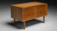 Oak Chest of Drawers, Denmark circa 1970