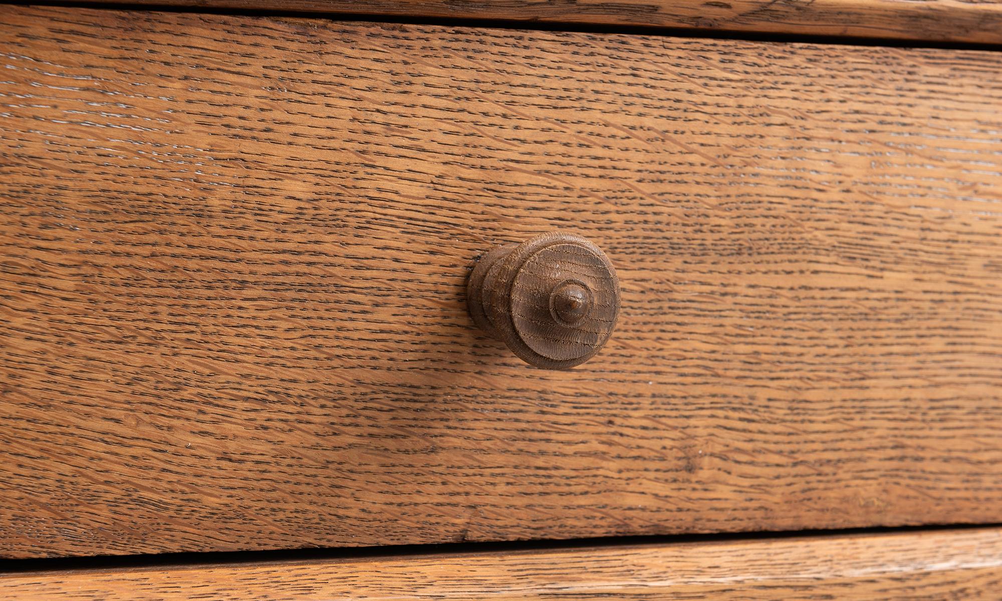 Oak Chest of Drawers 1