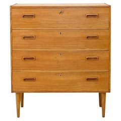 Used Oak Chest of Drawers