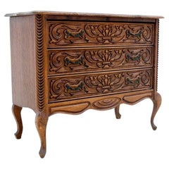 Commode en chêne, France, années 1950