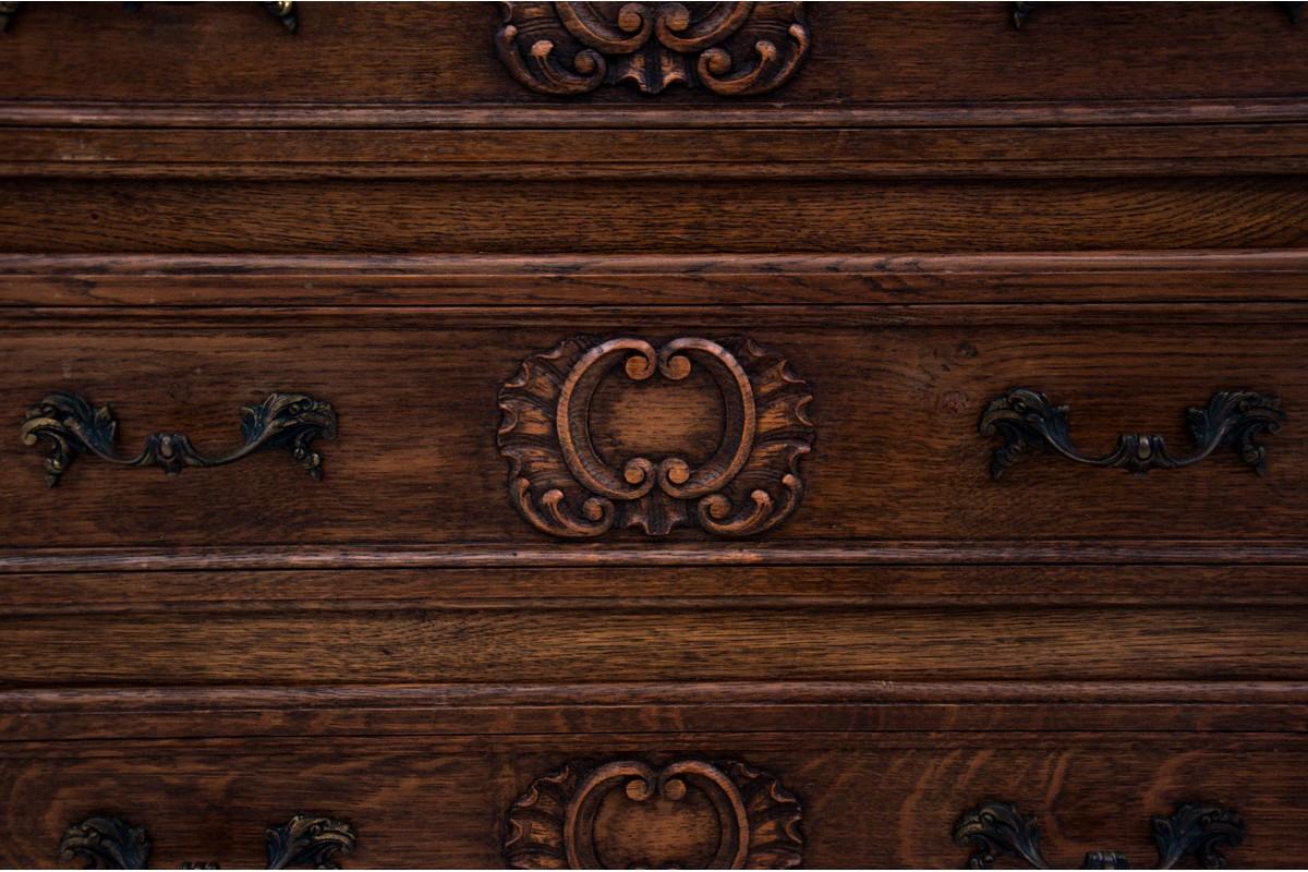 Oak Chest of Drawers, France, circa 1930 3