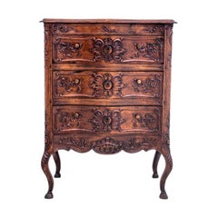 Oak Chest of Drawers, France, circa 1930