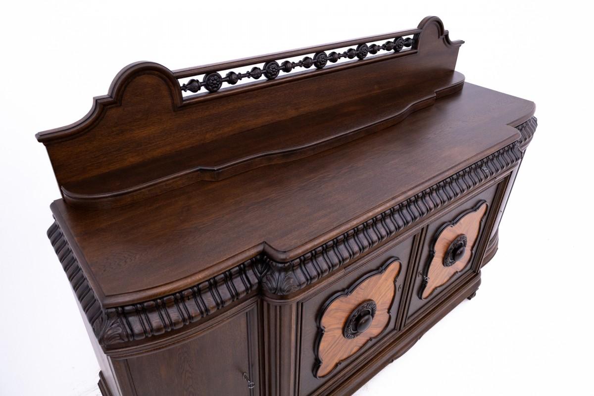 Cassettiera in Oak, Germania, 1930 circa. in vendita 4