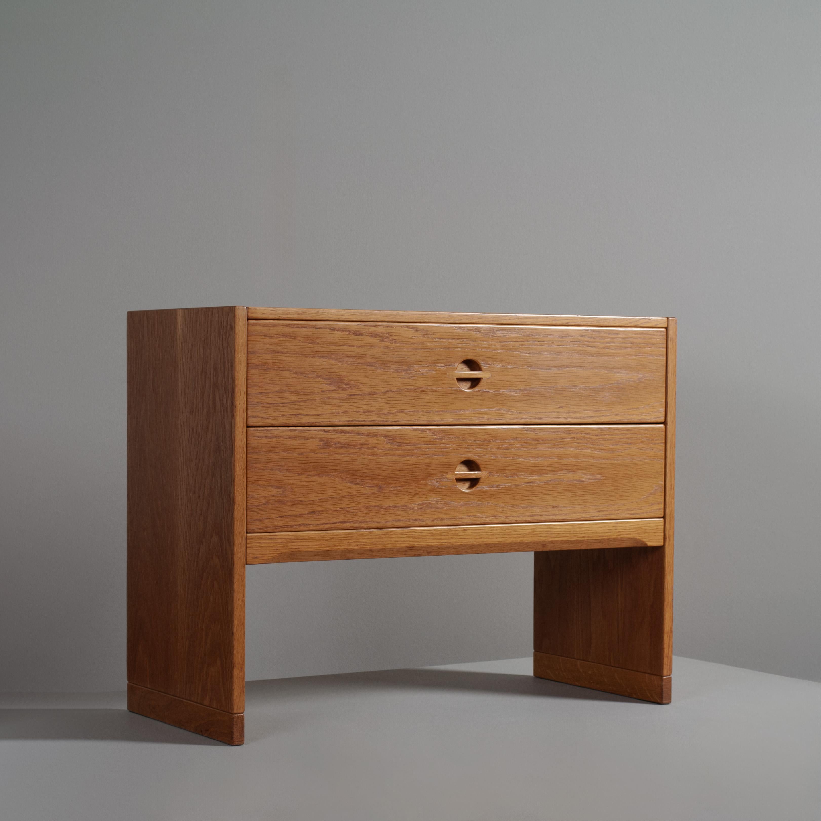Scandinavian Modern Oak Chest Of Drawers, Kai Kristiansen