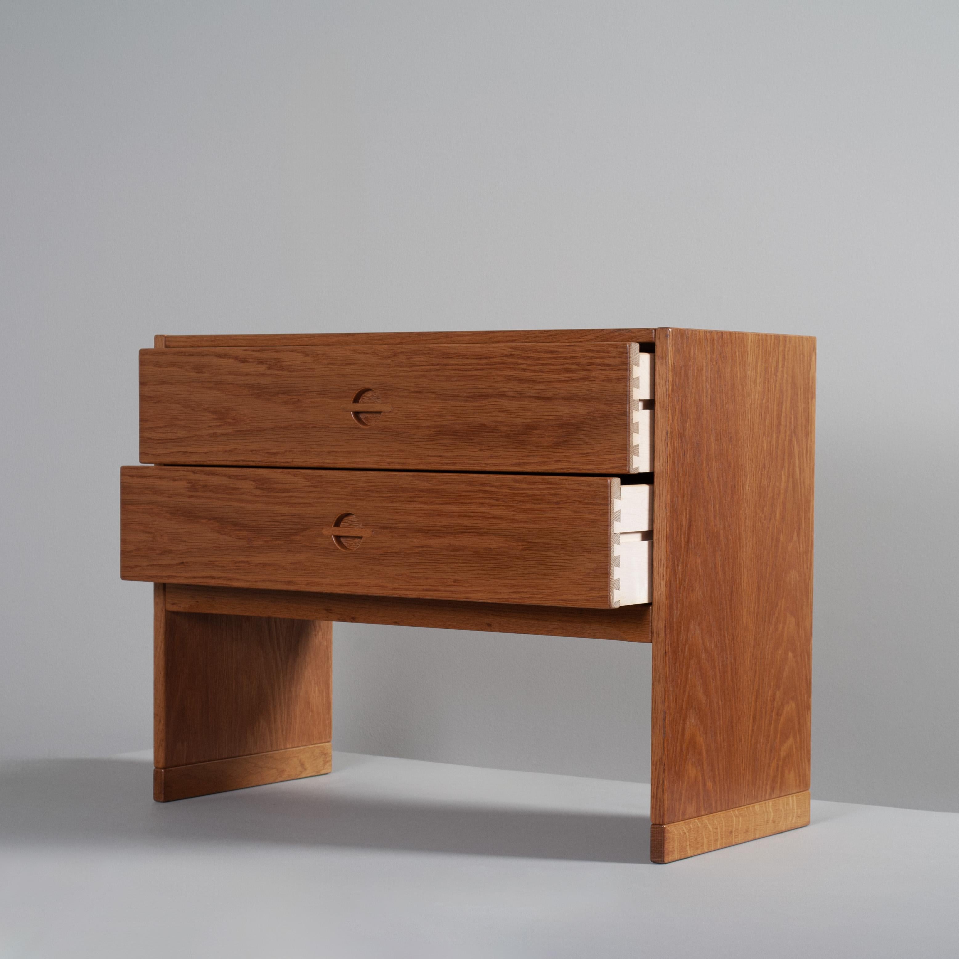 Oak Chest Of Drawers, Kai Kristiansen In Good Condition In London, GB