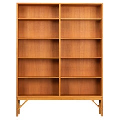 Oak "China'" Bookcase by Borge Mogensen for C.M. Madsen, 1960s