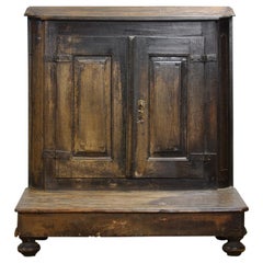 Oak Church bench, 1880s