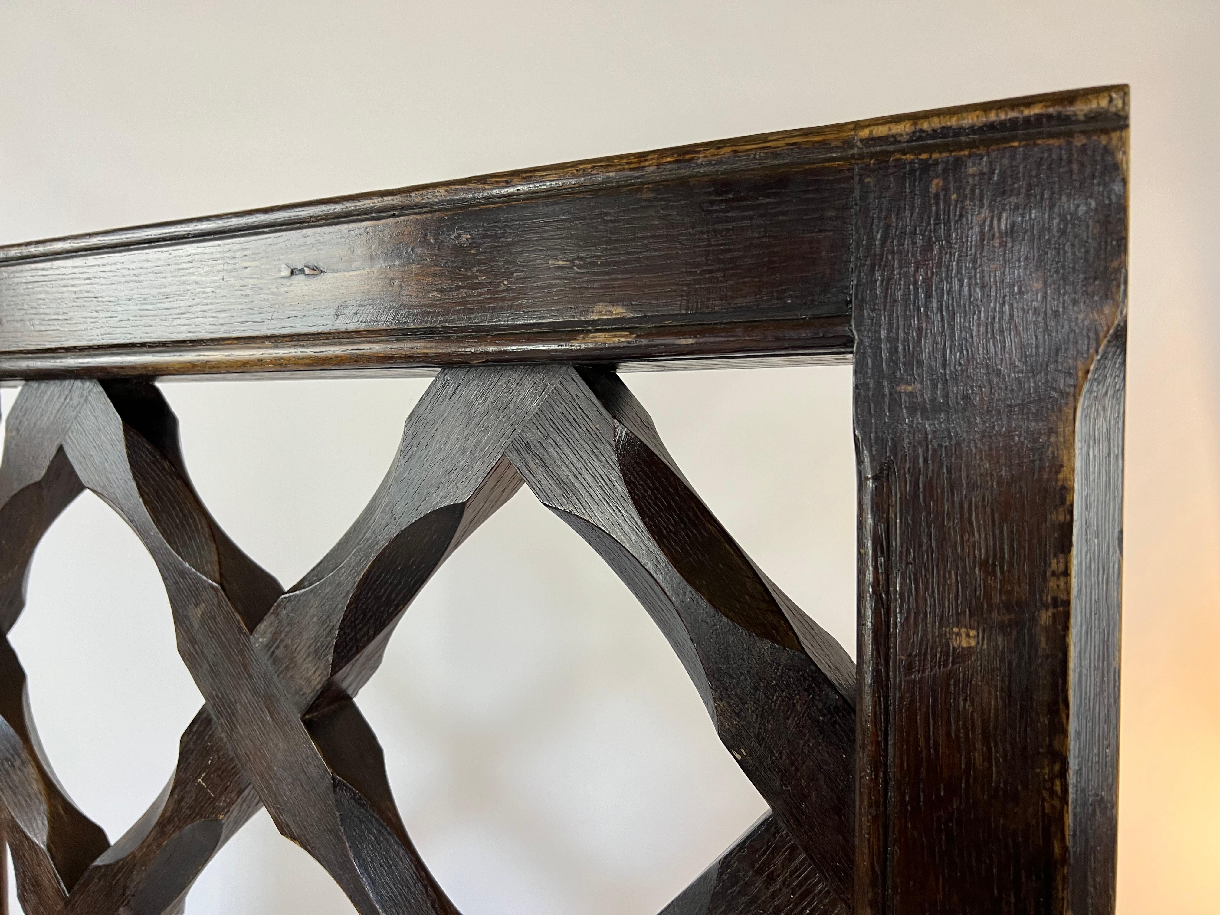 XIXe siècle Balustrade d'église en Oak - De la cathédrale Notre-Dame de Paris en vente