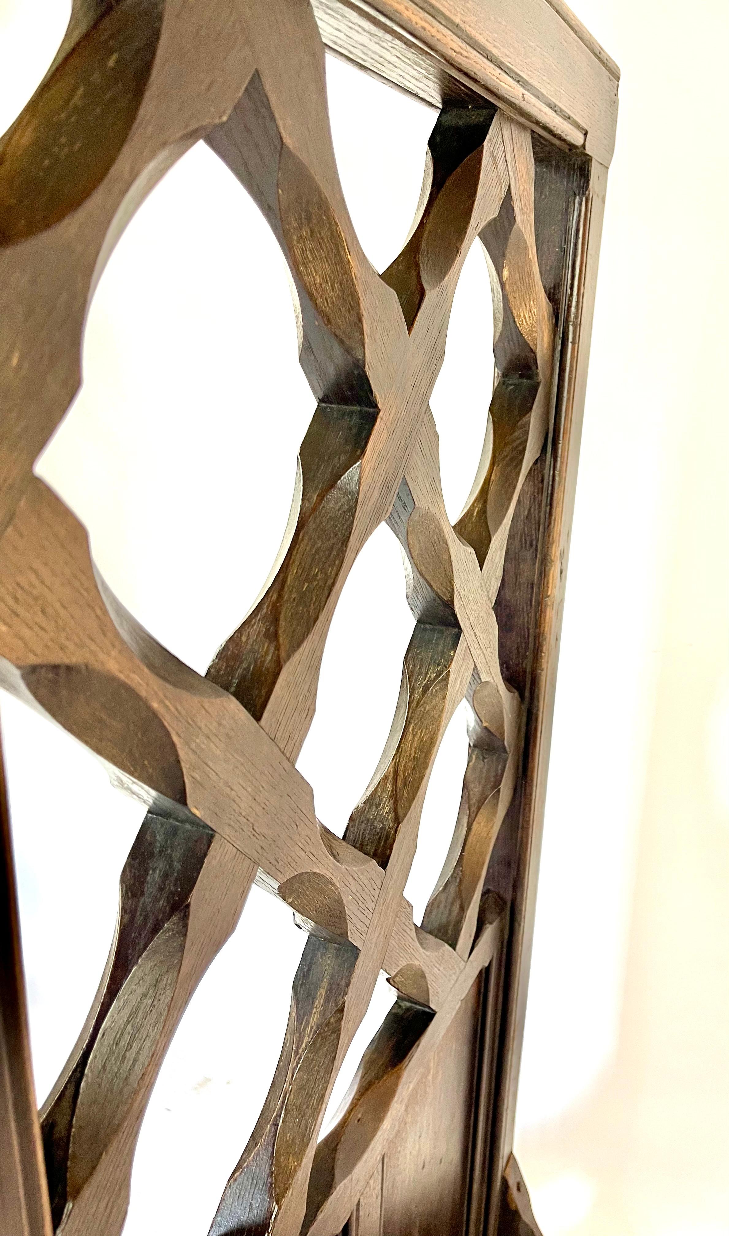 Balustrade d'église en Oak - De la cathédrale Notre-Dame de Paris en vente 2