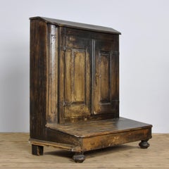 Oak Church bench, 1880s